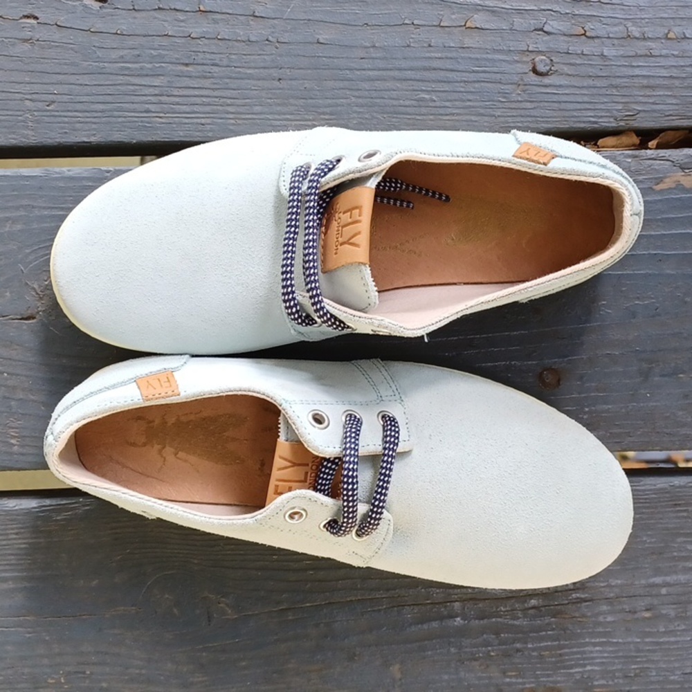 FLY London blue suede sneakers